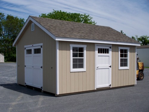 Upscale country sheds for the discriminating homeowner